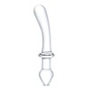 Glas CLASSIC Stiklas – klasikinis lenktas dviejų galų dildo