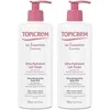 Topicrem „Ultra Hydratant“ drėkinamojo kūno losjono rinkinys, 2 x 500 ml