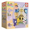Dėlionė Educa Kūdikių žaidimai 3D THE KUBIS, THE FARM MILL 2-4metų