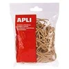 Gumelės Apli, 100x2mm, 1kg, natūralios spalvos
