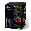 Braun WK 500 elektrinis virdulys 1,6 L Juoda 3000 W