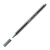 Feutras - STABILO - Pen 68 metalinis - 10 vienetų rinkinys - Vidutinė smaigalys - Sidabrinė spalva - 1,4 mm