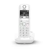 Belaidis telefonas - Gigaset AS690 14h Pokalbių Laikas 100 Telefonų Sąrašas Balta