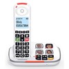 „Swissvoice Xtra 2355“ belaidis DECT telefonas su atsakikliu ir paveikslėlio numerio rinkimo mygtukais, baltas