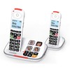 Swissvoice Fiksuotojo ryšio telefonas Swiss Voice XTRA 2355 DUO Balta