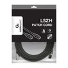 GEMBIRD PP8-LSZHCU-BK-2M S/FTP Kat. 8 LSZH patch laidas juodas 2m