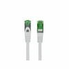 LANBERG Patchcord kat.7 S/FTP LSZH CU 1m pilkas Fluke praėjo