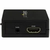 AV adapteris StarTech HDMI - HDMI + 3,5 mm lizdas, juodas (HD2A)