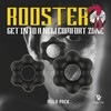 Velv'Or - Rooster Milo Pack tvirtų gaidžio žiedų rinkinys