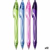 Bic Gelinis rašiklis Gel-Ocity Quick Dry, įvairių spalvų, pakuotėje 12 vnt.
