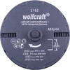 5 dalių gręžimo karūnėlių rinkinys Wolfcraft 2162000; 60/68/74/80/95 mm