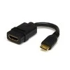 AV adapteris StarTech HDMI mini - HDMI juoda (HDACFM5IN)