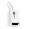 AV adapteris StarTech Rodyti Port Mini - HDMI balta (MDP2HD4KSW)