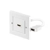 Goobay PremiumCord HDMI – HDMI, balta (kphdmz01)