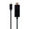 GEMBIRD USB-C to HDMI-male adapter 4K 60Hz 2m juodas