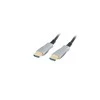 LANBERG HDMI v2.0 M/M cable 80m optical AOC juodas