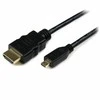Kabelis StarTech HDMI Micro - HDMI 1m Juodas (HDADM1M)