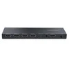 StarTech.com 4 prievadų HDMI skirstytuvas, 4K 60Hz HDMI 2.0 vaizdas, 4K HDMI skirstytuvas su integruotu skaleriu, HDMI skirstytuvas 1 įvestis 4 išvestys, 3,5 mm / optinis garso prievadas, HDMI ekrano / išvesties skirstytuvas, HDMI, 4x HDMI, 2.0b, 3840 x 2160 pikselių, juodas, metalinis