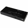 StarTech 2x2 HDMI MATRIX Jungiklis - 4K su Greitu Perjungimu ir Automatinio Aptikimo Funkcija. Automatiškai perjungia tarp dviejų 4K vaizdo šaltinių ant dviejų ekranų, naudojant greito perjungimo technologiją.
