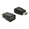 „Delock“ adapteris HDMI-A kištukas > VGA lizdas (be varžtų) juodas