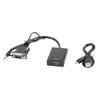 Adapteris Lanberg VGA(F) + garso 3,5 mm -