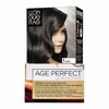 Llongueras plaukų dažų dėžutė su Age Perfect aprašu