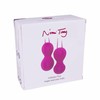 Nomi Tang IntiMate Kegel Set Plus Raudona Violet - Dual Weight Trainer Kit