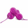 Nomi Tang IntiMate Kegel Set Plus Raudona Violet - Dual Weight Trainer Kit