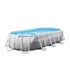 Baseinas INTEX prizmės rėmo ovalus baseino komplektas 5,03 x 2,74 x 1,22 m