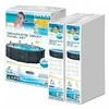 Karkasinis baseinas INTEX Graphite Gray Panel 4.78x1.24m