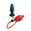 Calexotics Colt Expandable Inflatable Plug 10cm Latex Adjustable Size Juodas
