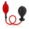 Calexotics Colt Expandable Inflatable Plug 10cm Latex Adjustable Size Juodas
