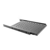 LANBERG AK-1011-B fiksuota stumdoma lentyna 19 colių 1U/465x750mm max keliamoji galia iki 15kg juodas
