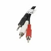 LANBERG CA-MJRC-10CC-0020-BK stereo garso kabelis Mini Jack 3.5mm M -> 2x RCA Cinch 2m