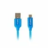 LANBERG CA-USBM-20CU-0018-BL laidas Premium Quick Charge 3.0 USB Micro-B M A M 1.8M Mėlyna