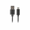 LANBERG CA-USBO-20CU-0005-BK laidas USB-C M A M 2.0 QC 3.0 0.5m Juodas