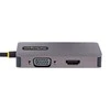 Stotis / replikatorius StarTech USB-C (118-USBC-HDMI-VGADVI)