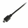 Kabelis Micro USB Startech USB2HABM2M USB A Mini USB B Juodas