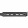 „StarTech“ galinis skydelis 4x USB 2.0 (USBPLATE4)