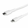 USB kabelis StarTech USB-C - Žaibas 2 m Baltas (RUSBCLTMM2MW)