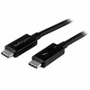 USB laidas StarTech USB-C – USB-C 0,5 m juodas (TBLT34MM50CM)