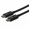 USB kabelis StarTech USB-C - USB-C 0,8 m Juodas (TBLT34MM80CM)
