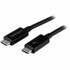 USB laidas StarTech USB-C – USB-C 1 m juodas (TBLT3MM1M)
