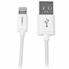 Kabelis USB StarTech USB-A - Lightning 1 m Baltas (USBLT1MW)