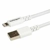 USB kabelis StarTech USB-A - Žaibas 3 m Baltas (USBLT3MW)