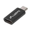 LANBERG AD-UC-UM-02 adapteris USB TYPE-C M -MICRO-B F 2.0 Juodas