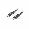 LANBERG USB-C M/M 2.0 laidas 1m Quick Charge 4.0 juodas