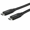 USB kabelis StarTech USB-C - USB-C 1 m Juodas (USB2C5C1M)