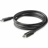 USB kabelis StarTech USB-C - USB-C 1 m Juodas (USB2C5C1M)