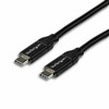 USB laidas StarTech USB-C – USB-C 2 m Juodas (USB2C5C2M)